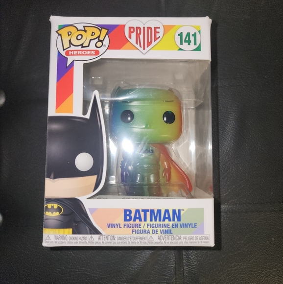 Official PRIDE Batman Funko Pop Collectible - Picture 5 of 8